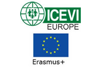 Erasmus Plus and ICEVI-Europe logos