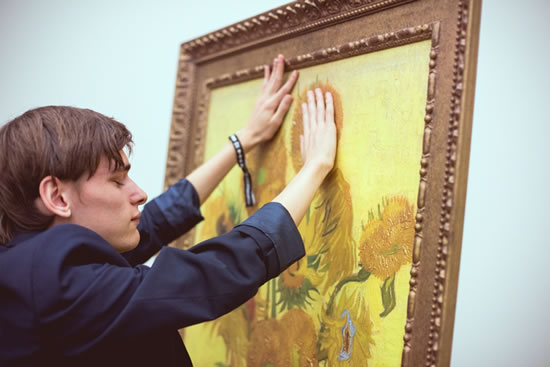 Feeling Van Gogh makes art accessible for visually impaired visitors