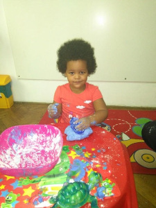 Child and art