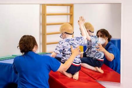 Different activities at the Foundation
